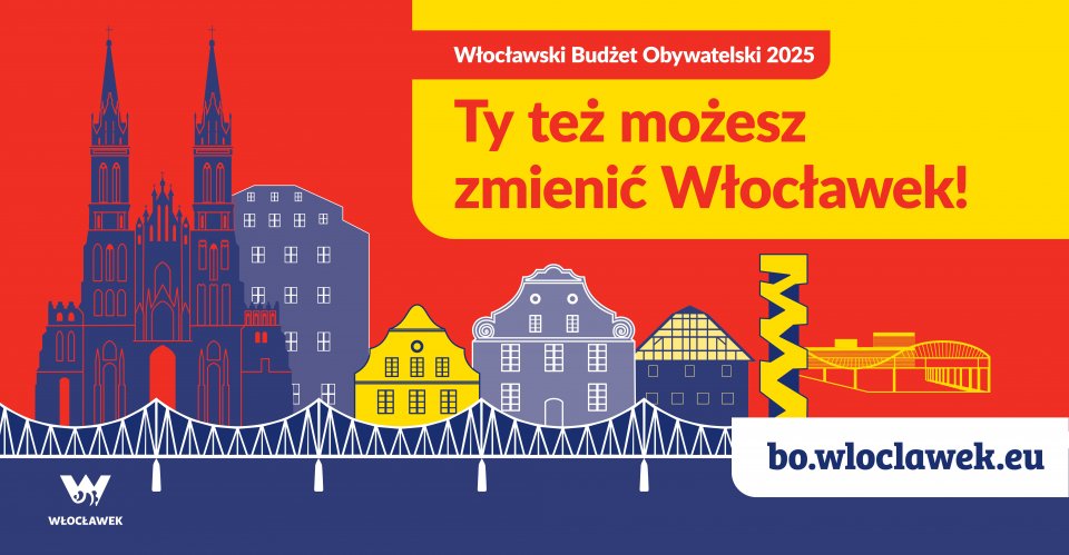 Już wkrótce rusza Włocławski Budżet Obywatelski 2025 – Ty też możesz zmienić Włocławek!