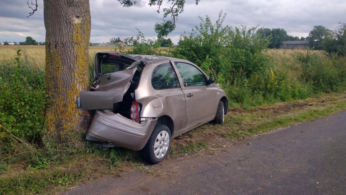 Aresztowany za umyślne spowodowanie wypadku drogowego