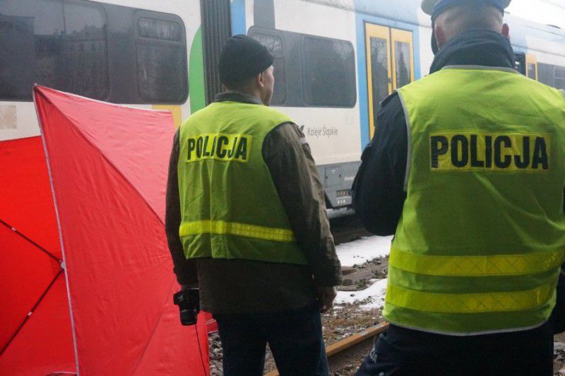 58-latek potrącony przez pociąg. Był pijany!