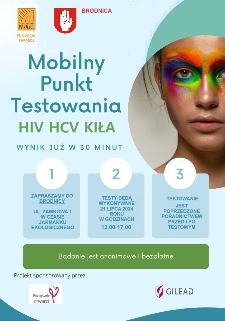 Test na HIV anonimowo i bezpłatnie w Brodnicy