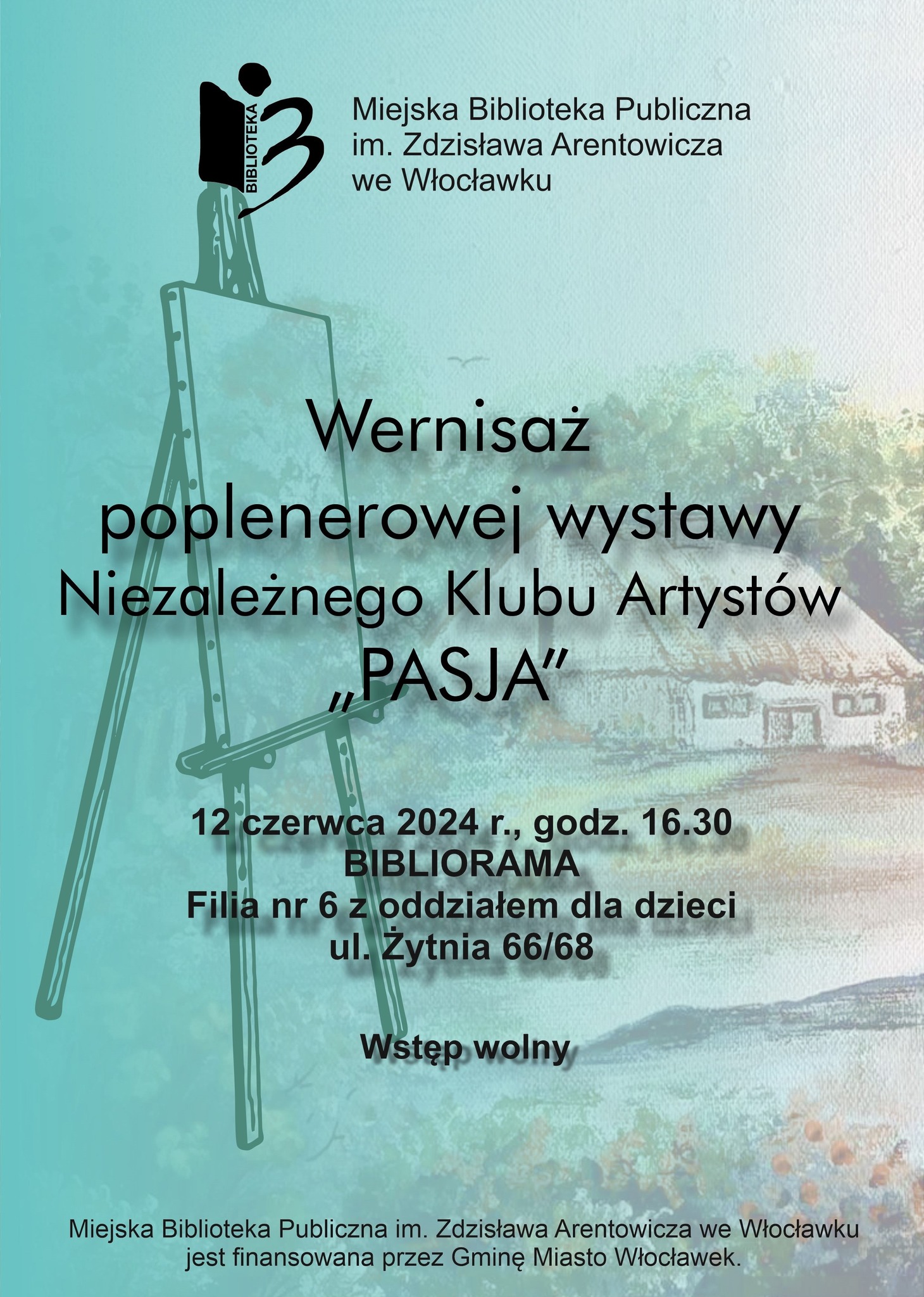 Wernisaż poplenerowej wystawy niezależnego klubu artystów „PASJA”