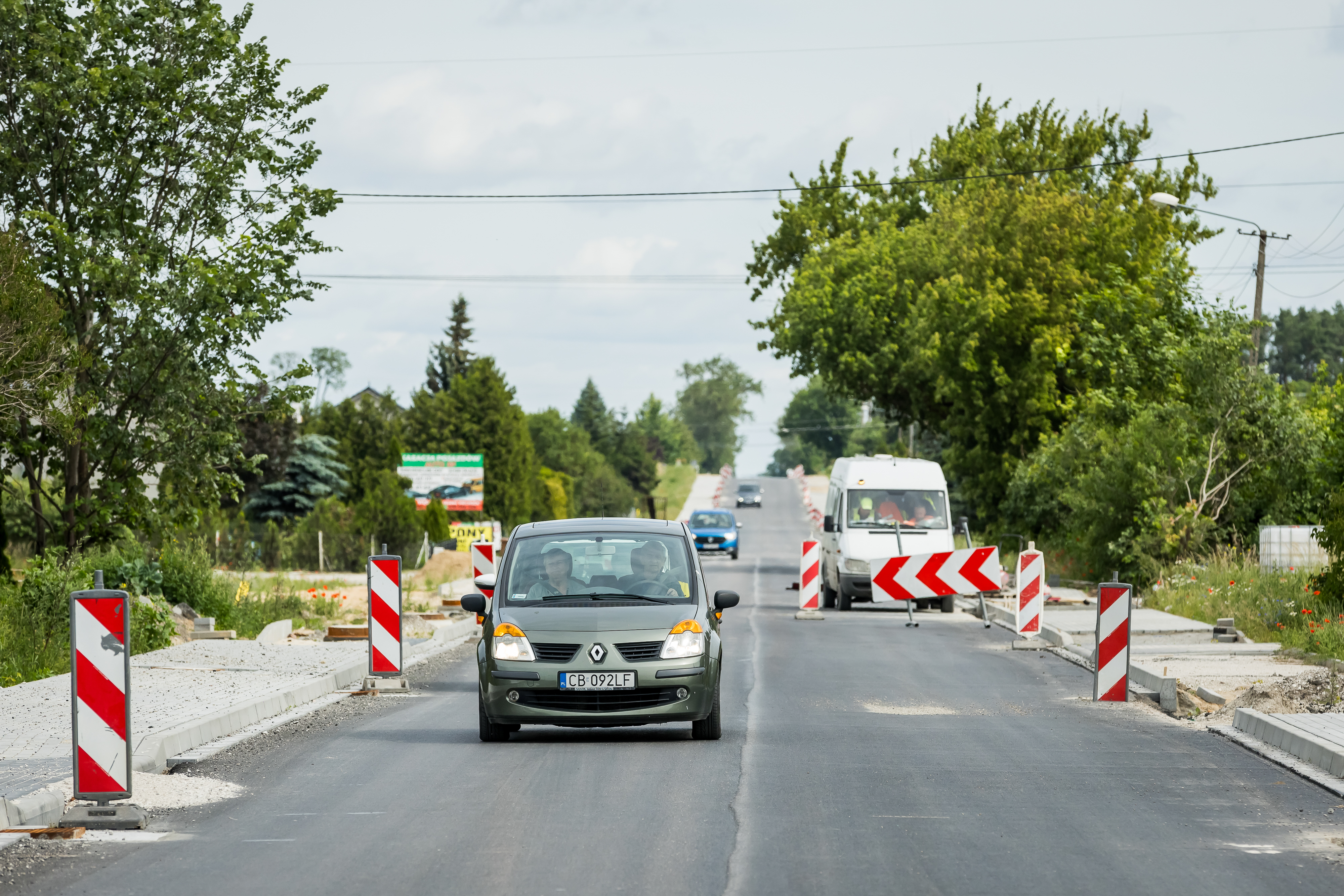 Finiszują prace na drodze wojewódzkiej nr 254