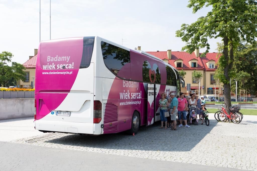 Bus kampanii „Ciśnienie na życie” zawita do Włocławka!