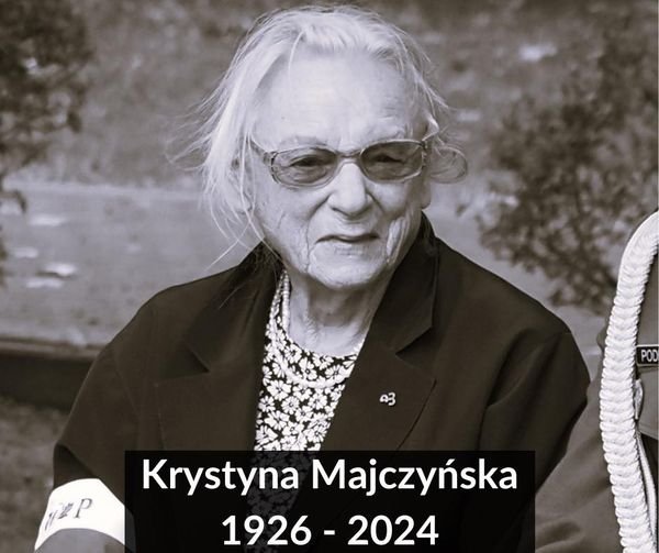 W wieku 98 lat zmarła Krystyna Majczyńska – włocławianka, polska porucznik, uczestniczka Powstania Warszawskiego