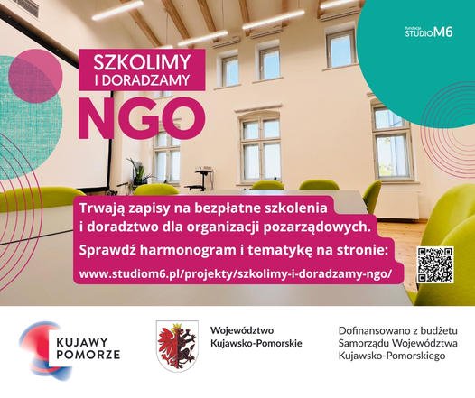 Szkolenia i spotkania informacyjne dla organizacji pozarządowych