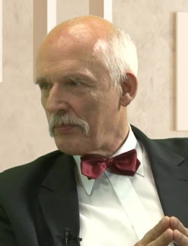 Czerwona kanapa – Janusz Korwin Mikke