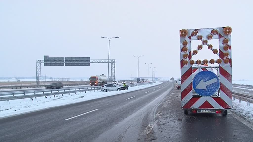 Groźny wypadek na A1. 4 osoby w szpitalu. Utrudnienia w ruchu