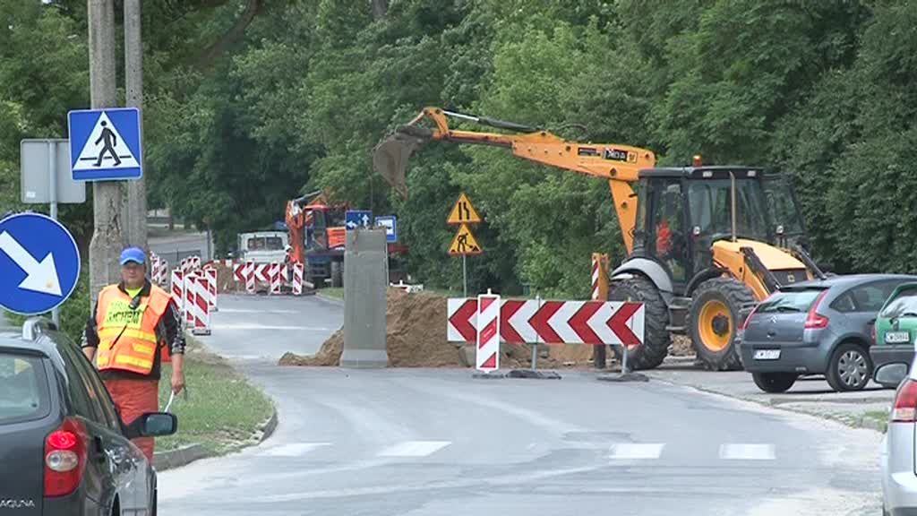 MPWiK wymienia sieć wodociągową przy ul. Grodzkiej