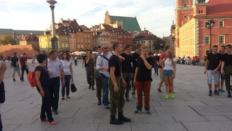 Patriotycznie z Izbicy do… stolicy