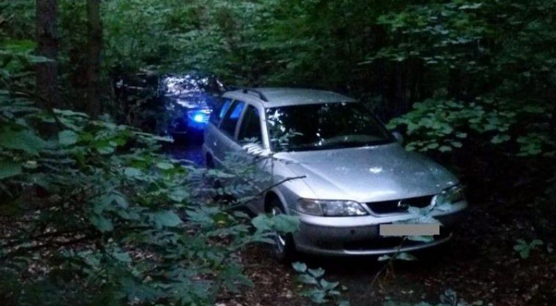 Pijany, bez uprawnień, uciekał przed policją. Utknął w krzakach!