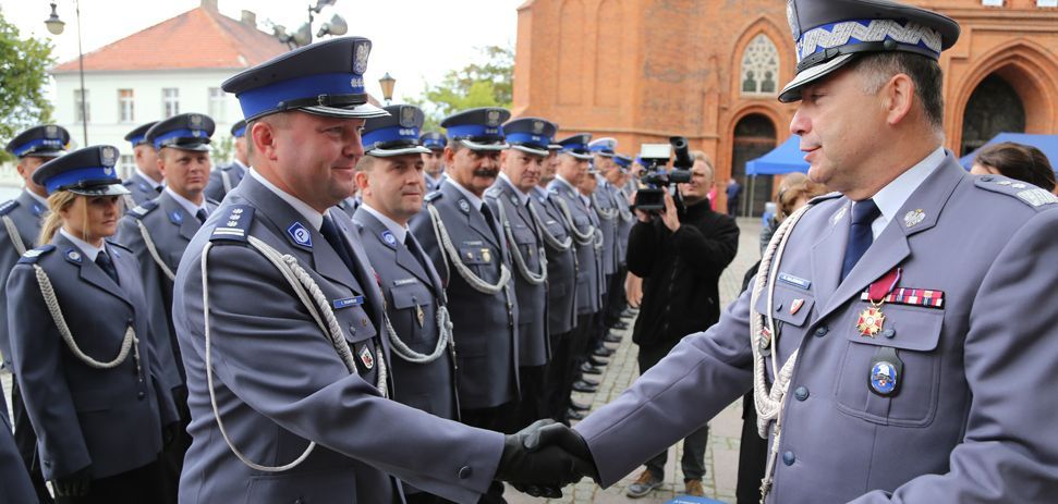 Policjanci z całego województwa świętowali we Włocławku