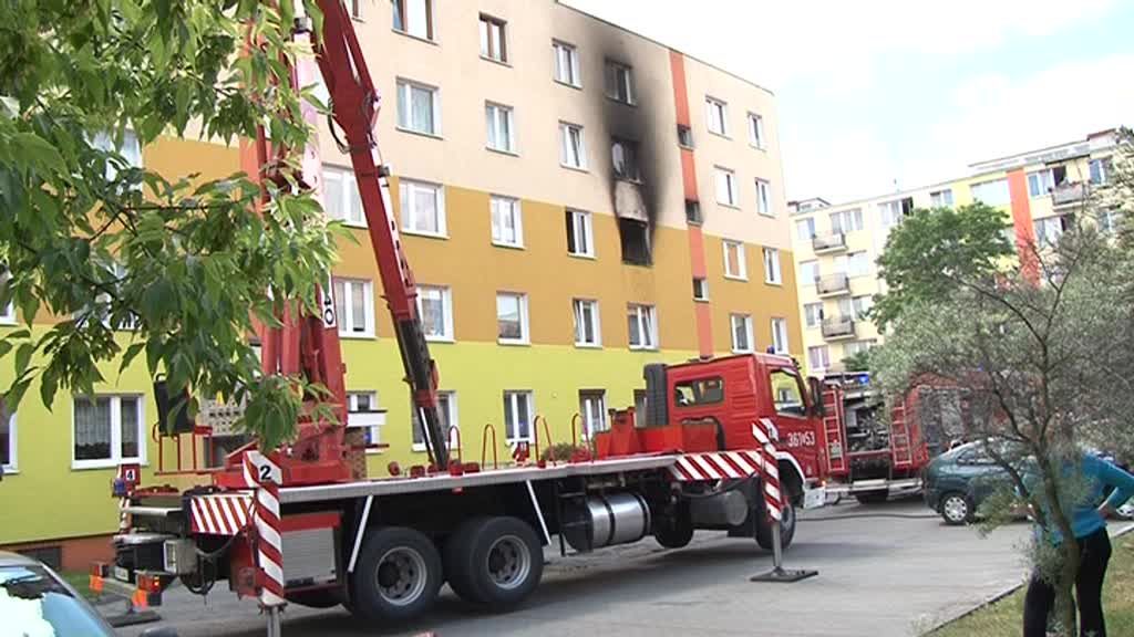 Pożar przy Smólskiej