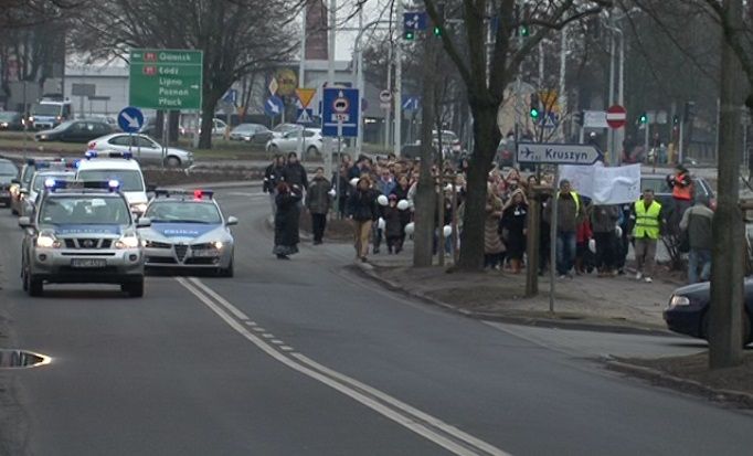 Protestowali przeciwko przemocy