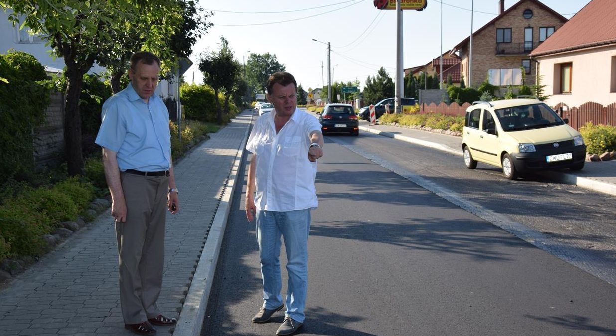 Remont drogi powiatowej w Kowalu, czyli ul. Kołłątaja. Zobacz zdjęcia!