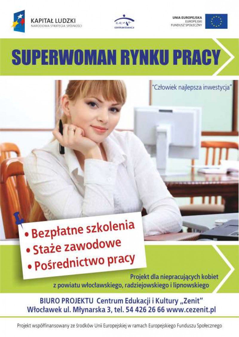 Superwoman rynku pracy, czyli kolejna atrakcyjna propozycja CE „Zenit”