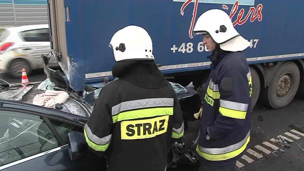 Wypadek na obwodnicy Kowala! Kierowca citroena walczy o życie. Zdjęcia!