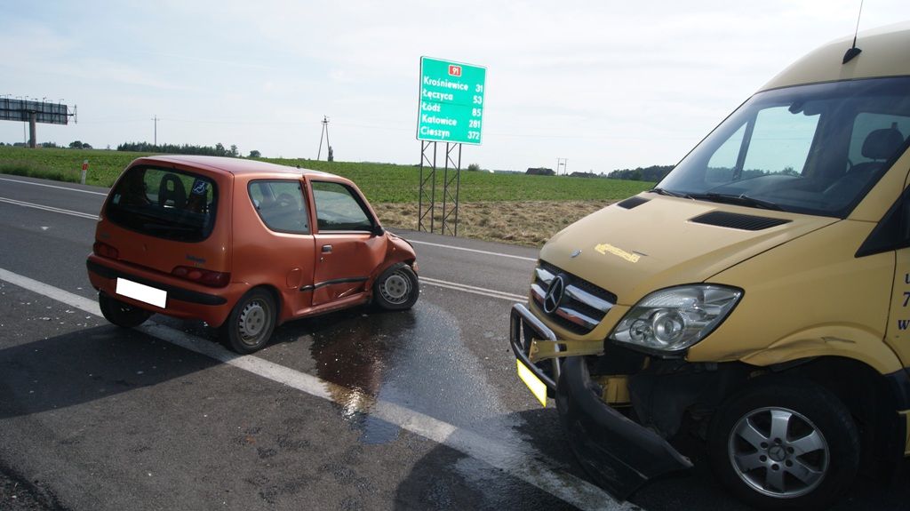 Wypadek w Unisławicach. 61-latek ranny!