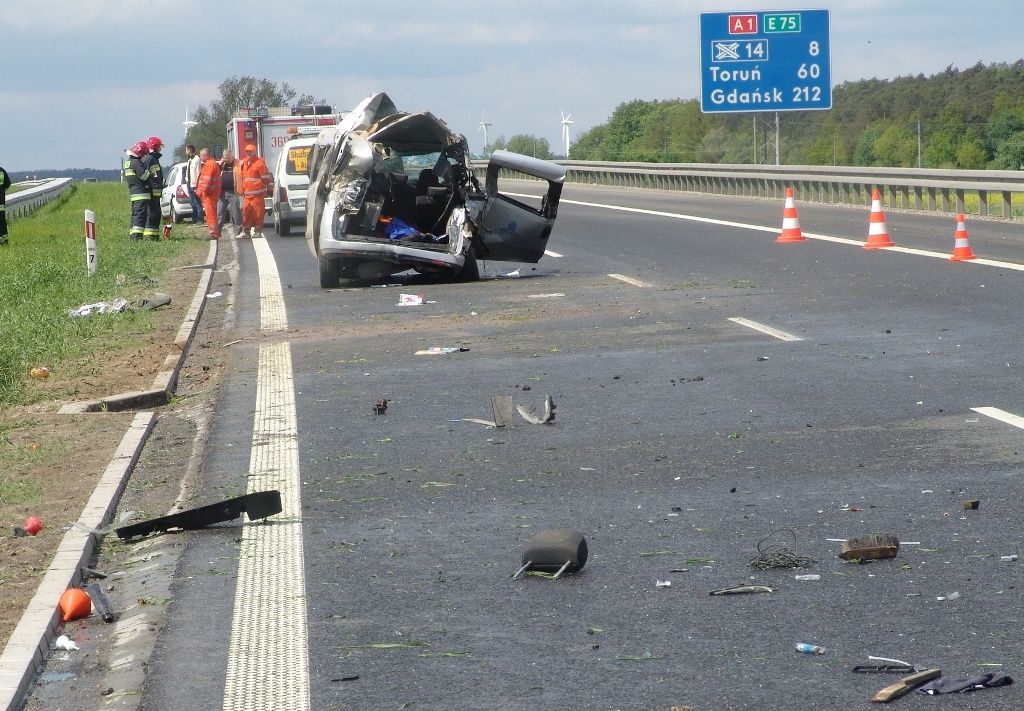 Zaczęło się! Wypadek na autostradzie