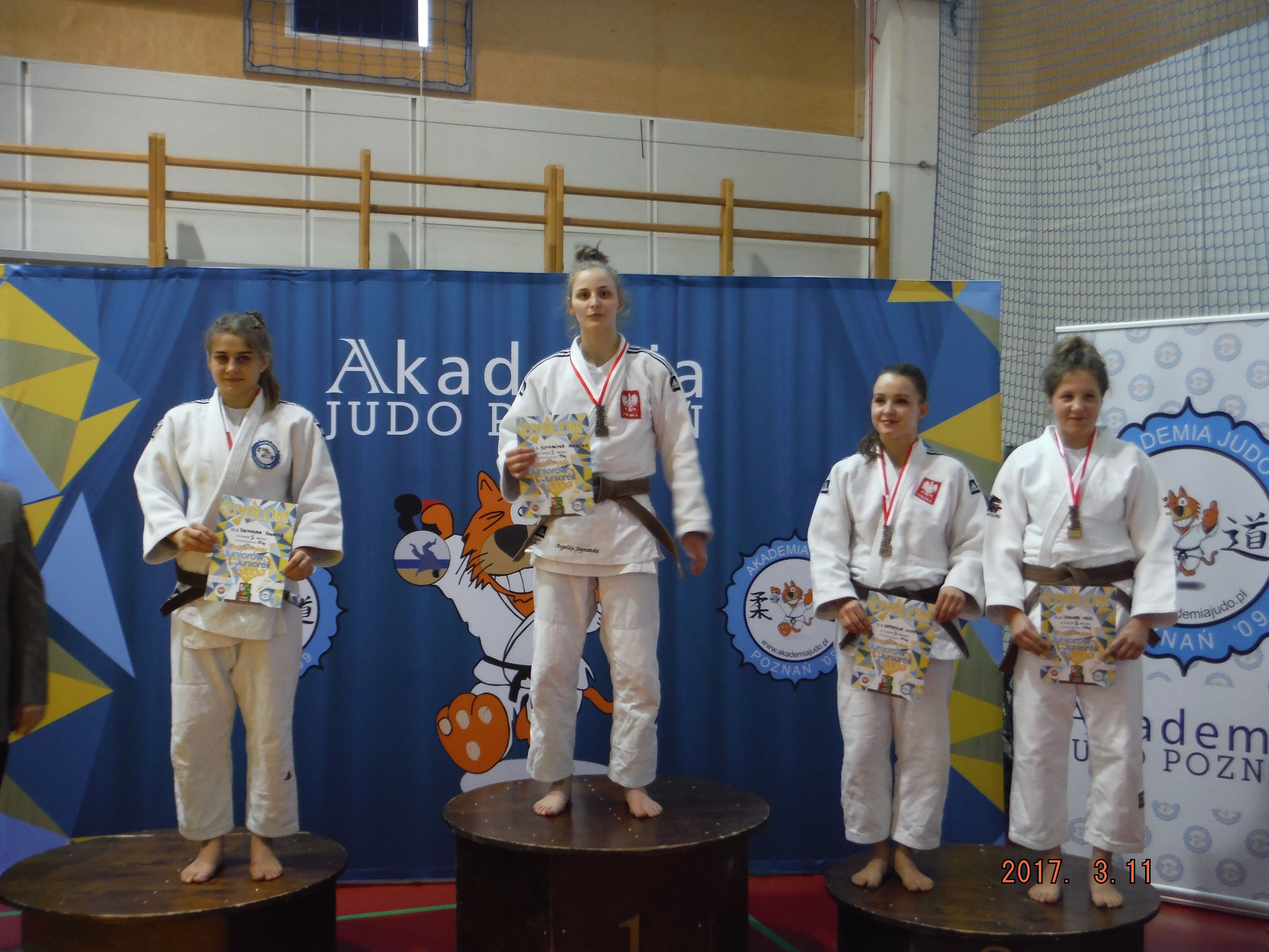 Złoty medal Angeliki Szymańskiej w Pucharze Polski w Judo